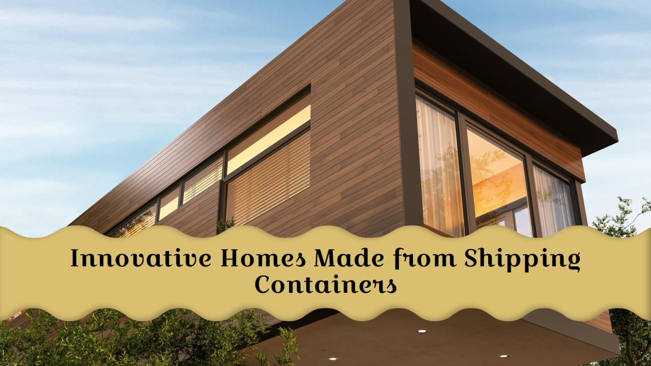shipping container homes